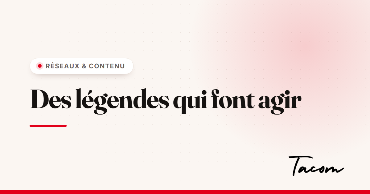 Écrire des légendes Instagram qui donnent envie d'agir
