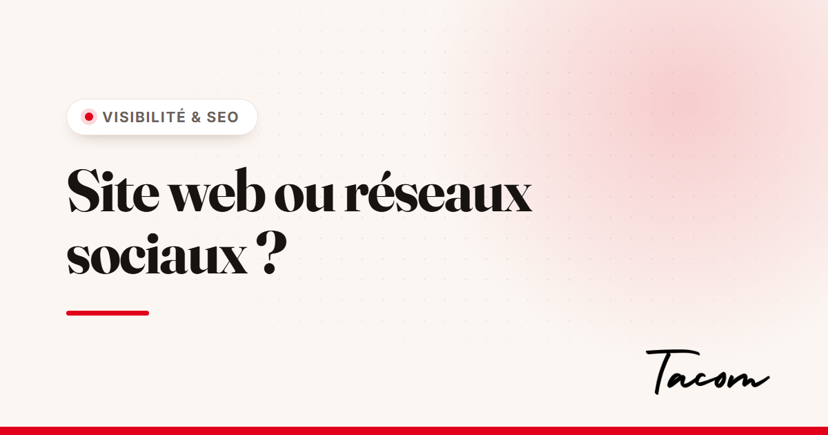 Faut-il un site web quand on a déjà Instagram et Facebook ?