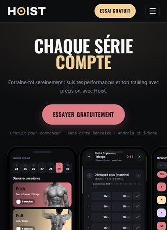 Hoist sur mobile
